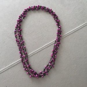 Beautiful Pink Freshwater Pearl Necklace